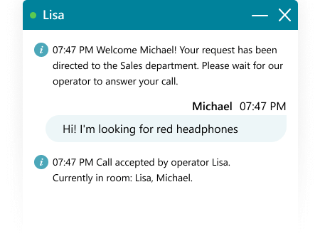 Cambia tus mensajes del sistema para que se ajusten al estilo de comunicación de tu empresa Mensajes del sistema en el chat