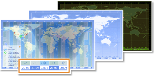 Visualización personalizable del Mapa de localización geográfica